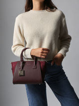 Shoulder Bag Grained Miniprix Red grained R2004-vue-porte