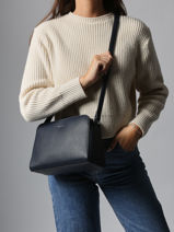 Shoulder Bag Sable Miniprix Blue sable 2-vue-porte