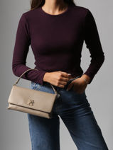 Sac Bandoulire Modern Tommy Tommy hilfiger Marron modern tommy AW17465-vue-porte