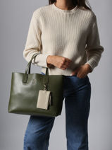 Shoulder Bag Th Icon Tommy hilfiger Green th icon AW17683-vue-porte