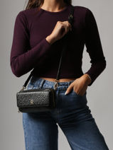 Sac Bandoulire Th Icon Tommy hilfiger Noir th icon AW17681-vue-porte