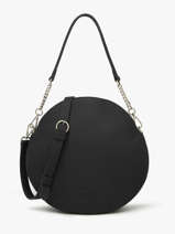 Sac Port� �paule Anna Cuir Nathan baume Noir nathan 9