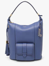Shoulder Bag Premier Flirt Leather Lancel Blue premier flirt A13789