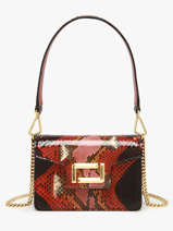 Shoulder Bag Angele Leather Lancel Red angele A13776