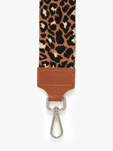 Shoulder Strap Milano Brown caviar CA25LPAB-vue-porte