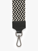 Shoulder Strap Caviar Milano Black caviar CA25ZZAN-vue-porte