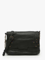 Sac Bandouli�re Felizia Cuir Pieces Noir felizia 17116819