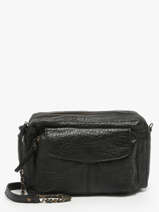 Shoulder Bag Naina Leather Pieces Black naina 17087872