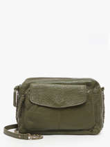 Sac Bandoulire Naina Cuir Pieces Vert naina 17087872
