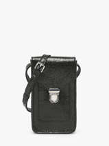 Le Porte-t�l�phone Eclipse Cuir Paul marius Noir eclipse TELEPECL