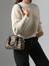 Mini Sac  Main Nolah Lopard Von dutch Multicolore bags NOLAH-vue-porte