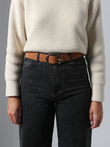 Belt Pieces Brown laura 17112619-vue-porte