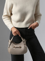 Sac Bandoulire Lefia Guess Beige lefia BG964405-vue-porte