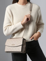 Crossbody Bag Phoebe Guess Beige phoebe PD966521-vue-porte