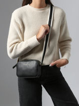 Shoulder Bag Th Logotape Polyurethane Tommy hilfiger Blue th logotape AW17450-vue-porte