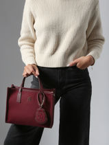 Satchel Th City Tommy hilfiger Red th city AW17852-vue-porte