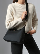 Crossbody Bag Popette Nylon Tommy hilfiger Black popette AW17937-vue-porte