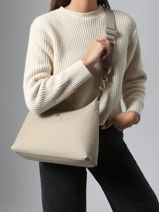 Crossbody Bag Popette Nylon Tommy hilfiger Beige popette AW17937-vue-porte