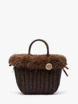 Shopping Bag Doudou Le voyage en panier Brown doudou S