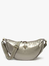 Sac Bandoulire Doudoune Le voyage en panier Argent doudoune AHP230