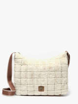Shoulder Bag Quadri Le voyage en panier Beige quadri AHP272