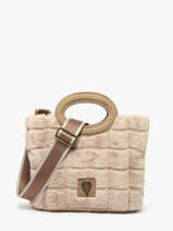 Shoulder Bag Quadri Le voyage en panier Brown quadri AHP271