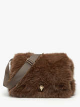 Shoulder Bag Doudou Le voyage en panier Brown doudou AHP266