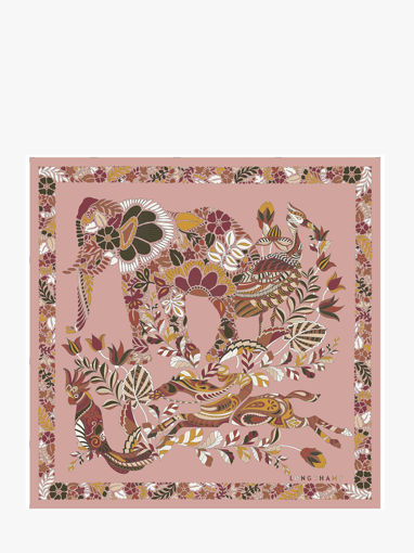 Longchamp Soie gots Etole Rose