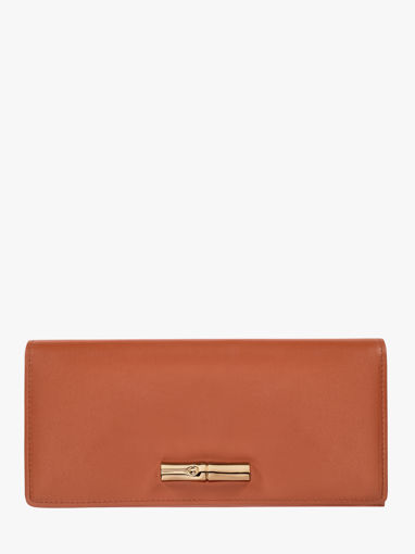 Longchamp Le roseau sleek Portefeuilles Rose