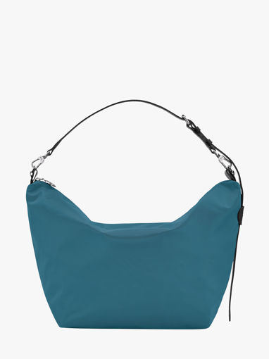 Longchamp Besace longchamp toile Hobo bag Gray