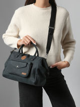 Sac Bandoulire Crossbody L Cabaia Noir crossbody L-vue-porte