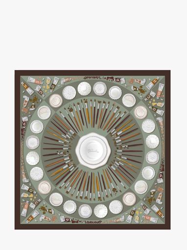 Longchamp Soie gots Scarves Pink