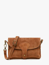 Crossbody Bag Velvet Milano Brown velvet VE260612