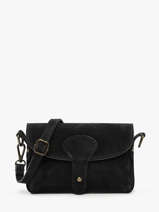 Sac Bandoulire Velvet Milano Noir velvet VE260612