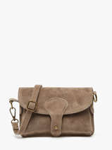 Crossbody Bag Velvet Milano Brown velvet VE260612