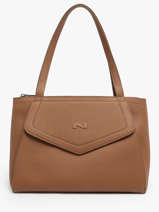Leather Madeleine Shoulder Bag Nathan baume Brown candy 8