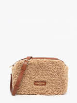 Sac Bandoulire Moumoute Lancaster Beige moumoute 22
