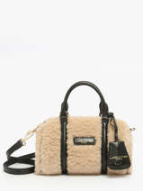Sac Bandoulire Moumoute Lancaster Beige moumoute 53
