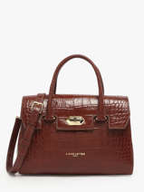 Sac Port Main Exo Cuir Lancaster Marron exo 107