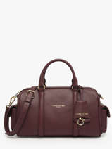 Handbag Milano Ana Leather Lancaster Violet milano ana 108