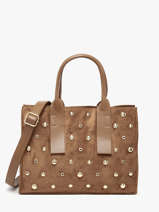 Sac Port Main A4 Stud David jones Marron stud CM7868