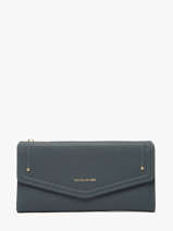 Wallet Saffiano David jones Blue saffiano P164