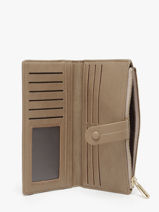 Wallet David jones Beige lac P162-vue-porte