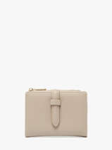 Wallet Saffiano David jones Beige saffiano P163