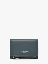 Coin Purse With Card Holder David jones Blue dune 1