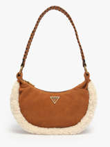 Sac Bandoulire Amita Cuir Guess Marron amita W9539721