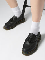 Moccasins Adrian Ys Tassel In Leather Dr martens Black women 22209001-vue-porte