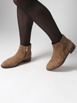 Bottines En Cuir Mam