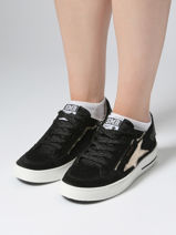 Sneakers Ale In Leather Semerdjian Green women ALE-vue-porte