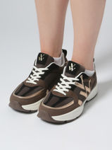 Sneakers Vanessa wu Marron women BK2811CH-vue-porte